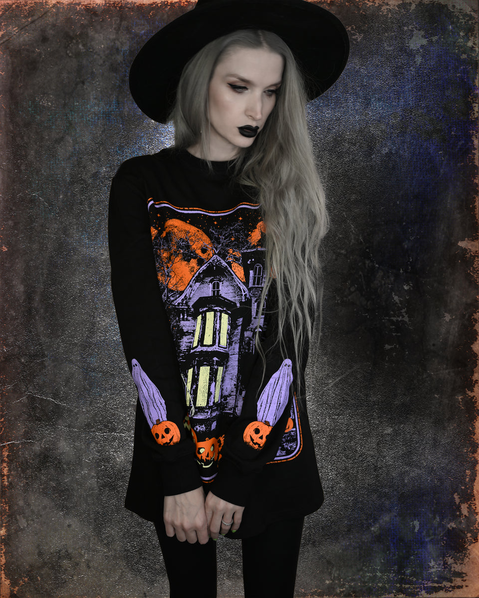 おくらいりHALLOWEEN2024 PRE-ORDER* Halloween 2025 Long Sleeve Shirt – ho7s