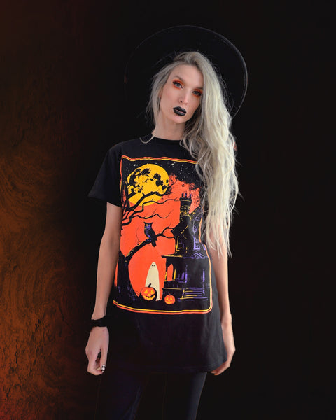ハロウィン　ジャパンツアー2026ブラックTシャツ　Lサイズ Halloween 2026 Short Sleeve Shirt – ho7s